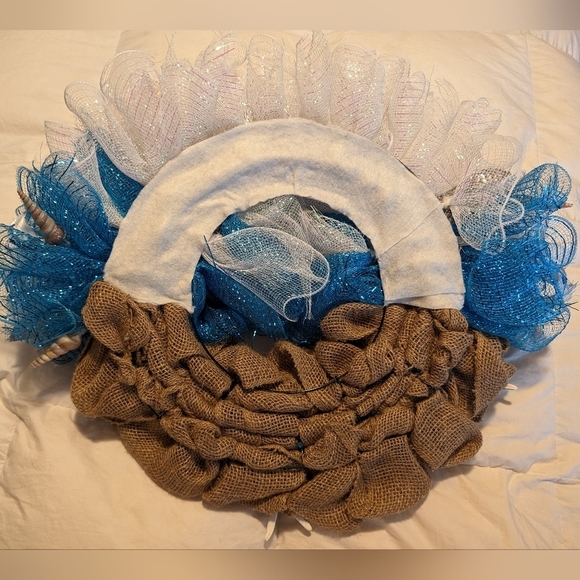 NAUTICAL Beach Theme Handmade Wreath - Picture 7 of 13